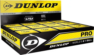 Immagine prodotto di Palline Dunlop Pro Squash Giallo, Bianco 12 palline Giallo, Bianco 12 palline