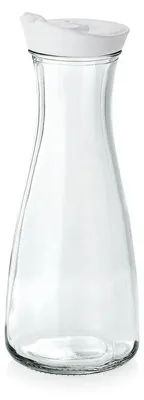 Imagen del producto de Jarra de 1 litro, diámetro de 6,7 cm, (altura) 26 cm, color blanco