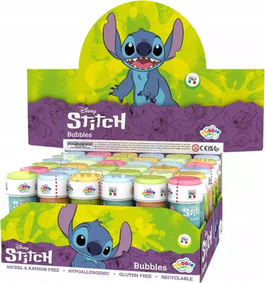 Zdjęcie produktu dla Mgm DULCOP- Zestaw 36 bąbelków Stitch, 047333PA