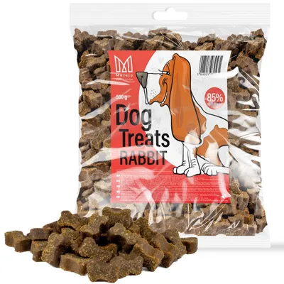 Immagine prodotto di Prelibatezza per cani - Mersjo Carne di coniglio per cani 500g
