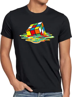 Produktbild von style3 Sheldon Zauberwürfel Herren T-Shirt