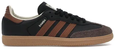 Produktbild von adidas Samba OG Core Black Preloved Brown - EU 38