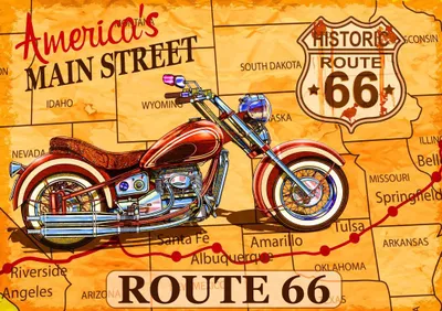 Obrázok produktu pre Bluebird Puzzle Route 66 - 1000 dielikov farebné