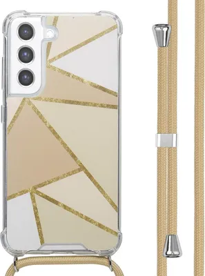 Immagine prodotto di Custodia di design imoshion con cinturino Samsung Galaxy S21 FE - Beige Graphic