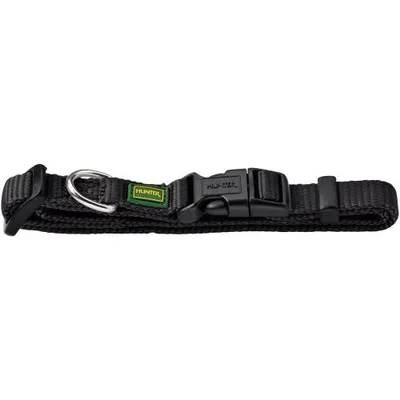 Produktbild von HUNTER Halsung Nylonhalsband Vario Basic schwarz S