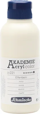 Produktbild von Elfenbein 250ml Acrylfarbe - AKADEMIE Acryl - Schmincke 23 221 027