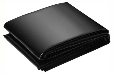 Immagine prodotto di Pellicola per stagni - Materiale impermeabilizzante per stagni - Materiale in polietilene (PE) - Spessore: 0,5 mm - Flessibile - Facilmente tagliabile - Dimensioni: 15 x 20 piedi - Colore: nero