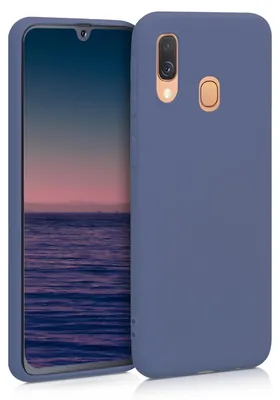 Produktbild von kwmobile Handyhülle für Samsung Galaxy A40 Hülle - TPU Case - Kabelloses Laden - Schutzhülle Cover in Flieder