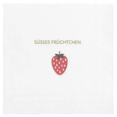 Produktbild von Räder Design Cocktailserviette Süsses Früchtchen (20-teilig)