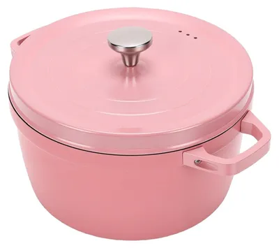 Imagen del producto de Olla esmaltada de 24 cm con revestimiento cerámico