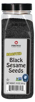 Imagen del producto de Foreway Zwart Sesamzaad Geroosterd 454g - Calidad premium, rico en nutrientes