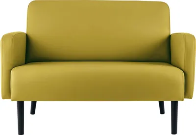 Produktbild von Paperflow Sofa LISBOA LC3PC.01.08 3Sitzer Kunstleder sw/gn