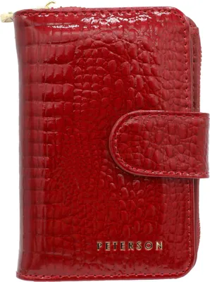 Produktbild von Peterson Portemonnaie aus Leder für Frauen Mahvash rot One size