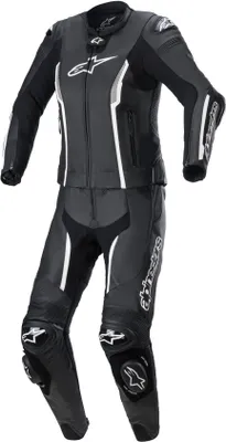 Produktbild von Alpinestars Stella Missile V2 2-Teiler Motorrad Damen Lederkombi, schwarz/weiß, 50