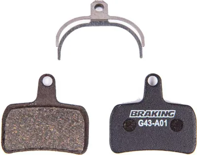 Produktbild von Braking Hope Mono Mini Organische Scheibenbremsbeläge Silber  Silber One Size