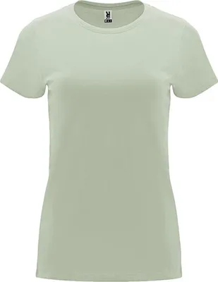 Produktbild von Roly CA6683 | Damen Capri T-Shirt, Tailliert und eng anliegend geschnitten - Farbe: Mist Green 264 - Größe: M