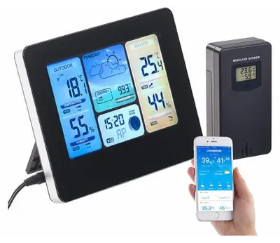 Image de Station météo écran couleur connectée WIFI