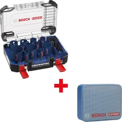 Produktbild von BOSCH EXPERT Lochsägen-Set 14 tlg. + JBL Go2 1 PA