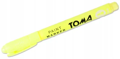 Produktbild von TOMA TO-441 Öl-Marker Permanent Neon Gelb