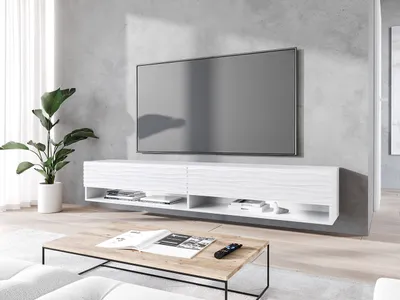 Immagine prodotto di Mobile porta TV con illuminazione LED RGB 180 cm WILLA A - bianco