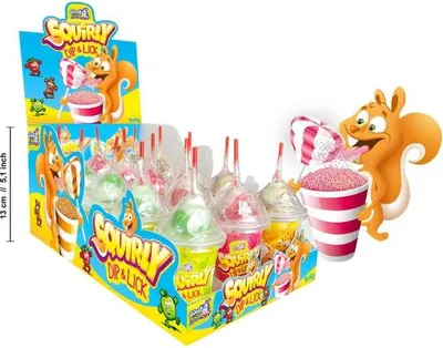Produktbild von Sweet Flash Squirly Dip & Lick 15x50g