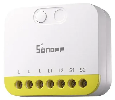 Produktbild von Sonoff MINI-ZB2GS-L Mini Switch, 2-Kanal Schaltaktor ohne Neutralleiter, Zigbee