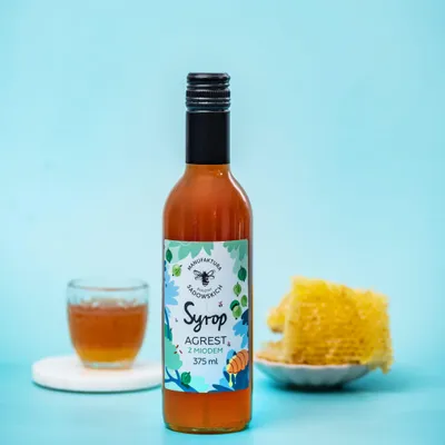 Obrázek produktu pro Angreštový sirup s medem