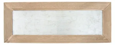 Productafbeelding van Dekselplaat met houten rand, 40x1,3x15 cm