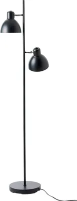 Produktbild von Stehlampe Stehleuchte Standleuchte standlampe Bodenlampe Leseleuchte Innenbeleuchtung Skagen 2 Schirme schwarz