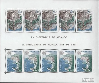 Produktbild von Briefmarken Monaco 1978 Mi Block12 (kompl.Ausg.) postfrisch Europa: Baudenkmäler