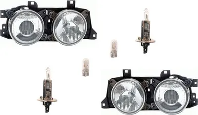 Produktbild von Scheinwerfer passend für BMW 5er E34 09/88-10/95 Leuc. Satz Links Rechts 63121391597 1378361 1390289 1391597 63121378361 63121390289 63 Johns