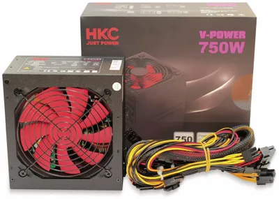 Image de Bloc d'alimentation PC HKC V-750, 750 W, ATX V2.2