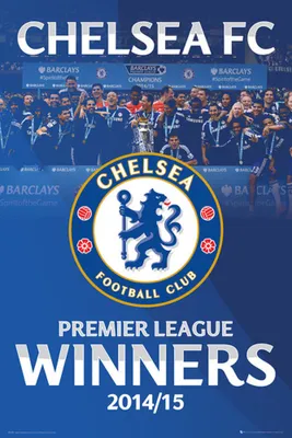 Image de Football - Poster - Chelsea - Premier League Winners 14/15