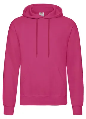 Imagen del producto de Fruit of the Loom - Sudadera con capucha "Classic" para hombre, modelo FK2839 (talla S) (fucsia)