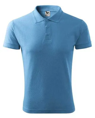 Immagine prodotto di Malfini - Polo da uomo, Piqué PP13328 (M) (blu azzurro)
