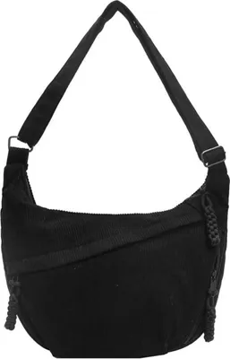 Immagine prodotto di TIAASTAP Borsa a tracolla mezzaluna Borsa a tracolla in nylon Large Crossbody Ladies