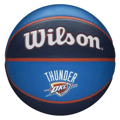 Obrázek produktu pro Wilson - basketbalový míč „Oklahoma City Thunder“, NBA PP9377 (7) (tmavě modrá)