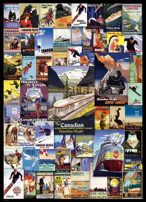 Image de EUROGRAPHICS Puzzle Aventure en train 1000 pièces