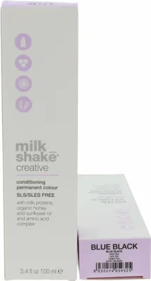 Image de milk_shake Creative Conditioning Coloration permanente 100 ml ++ NOIR BLEU