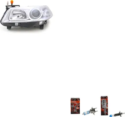Produktbild von Scheinwerfer + Osram Night Breaker Laser passend für Renault Megane II Links 7701063218 260603054R Johns