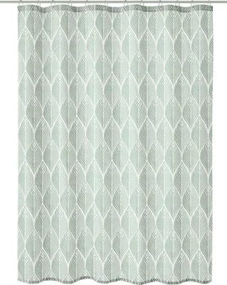 Produktbild von Kleine Wolke Duschvorhang Textil LEAF Maledivia 180 x 200 cm