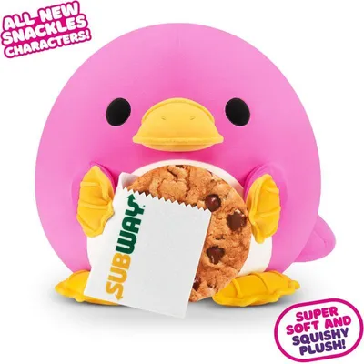 Zdjęcie produktu dla Zuru Snackles platypus Subway Snackle miękka zabawka z jedzeniem 41 cm wysokości