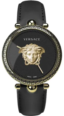 Produktbild von Versace Veco01922 Uni Armbanduhr mit Saphirglas, Quarzwerk und Datum, 30 mm Gehäuse