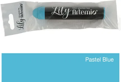 Produktbild von Ölmalerei-Stick 'Lily' - Pastellblau