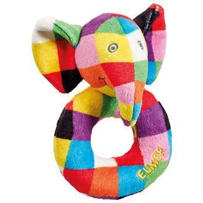 Image de Hochet arc-en-ciel Elmer