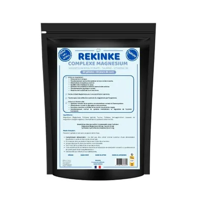 Image de Magnésium complexe 60 gélules REKINKE