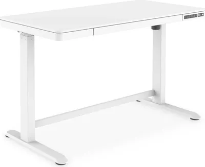 Produktbild von DIGITUS Schreibtisch - rechteckig - weiß