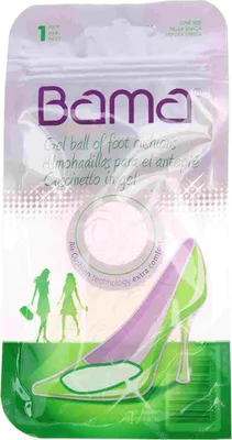 Produktbild von Bama Smiling Feet unsichtbare Gel Polster, polstern den Vorderfuß