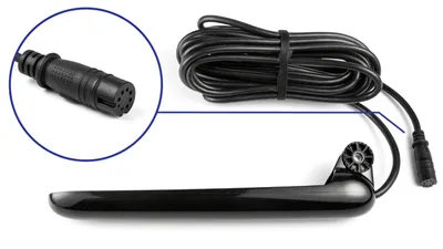 Produktbild von Lowrance Tripleshot Skimmer-geber Schwarz Schwarz One Size