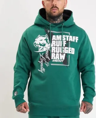 Obrázek produktu pro Pánská mikina Amstaff Torvok Hoodie Green - 3XL